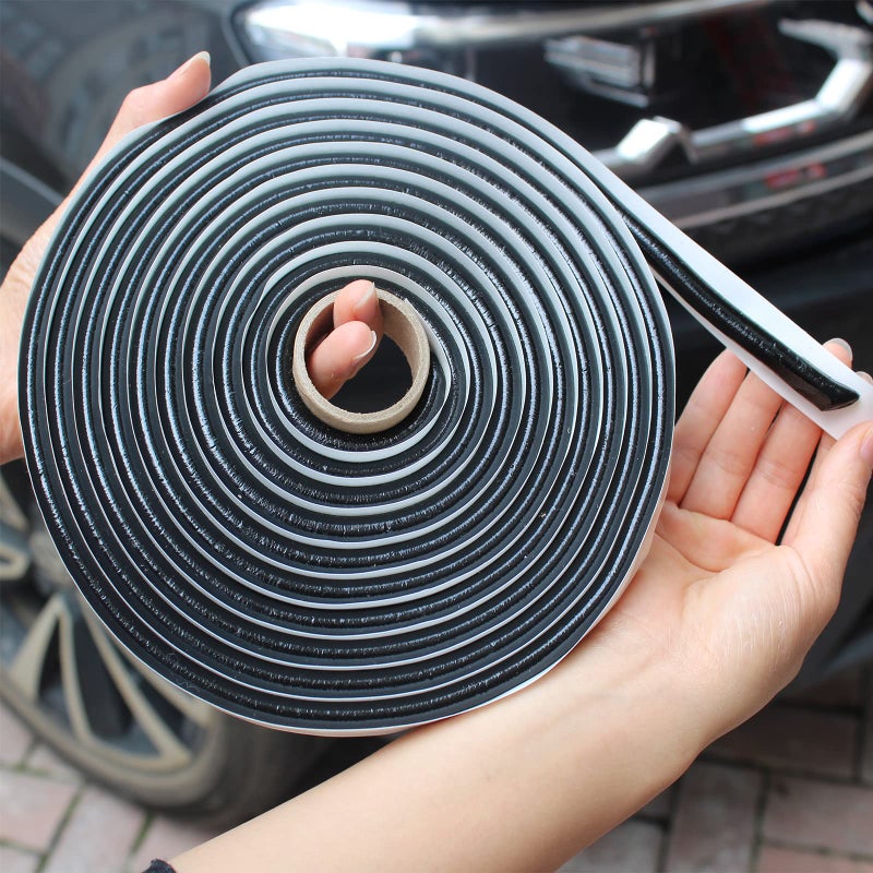 YankMooM Butyl Tape 13Ft/4M Headlight Waterproof Sealant Tape Butyl Rubber Tape for Sealing Car Windshield Part RV Headlamps Bike Boat Window Door - Image 3